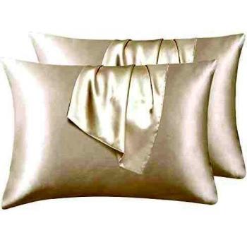 Federe Cuscino Antirughe Avorio, 50x75/80cm