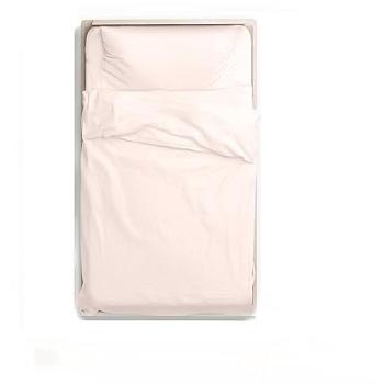 KLULK Parure Rosa Cipria per un posto e mezzo (sacco 205x205+80, federa 52x82)