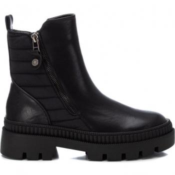 Botines de Mujer Refresh con Cierre de Cremallera en Negro