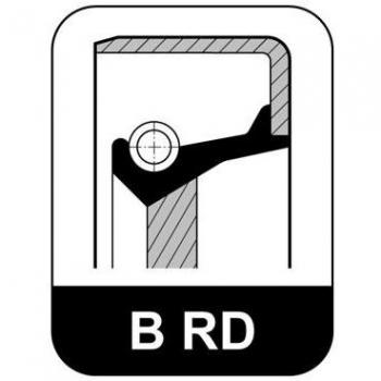 Elring anello tenuta olio, albero motore stirnseitig 325.007