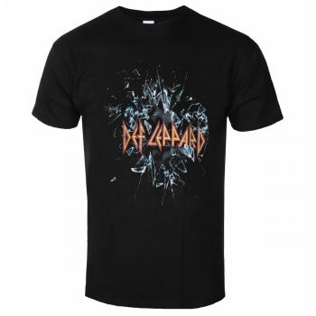 Black Shatter T‑shirt – Def Leppard Music Gear