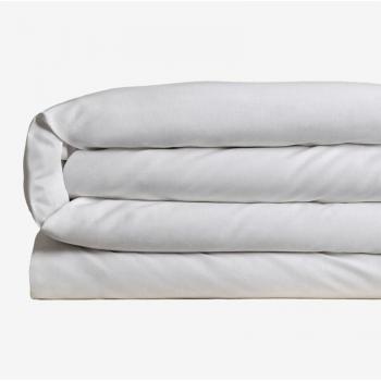 Housse de couette 180 fils, percale coton, blanc – Lesia
