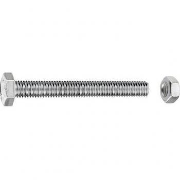 MASIDEF Sechskantschraube M5, 60 mm, 100 Stück