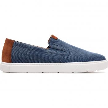 Chaussure intérieure CAPRICE bleu, cuir + textile – P.45
