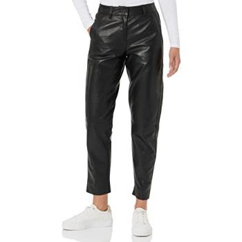 Pantalon femme en cuir noir – 40
