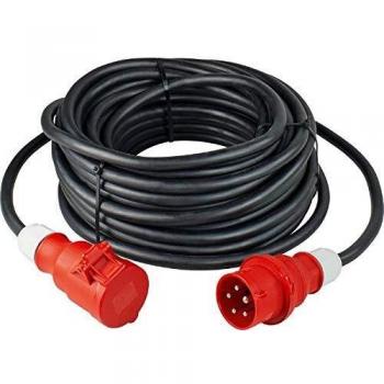 Prolunga CEE 400V 16A 10 m Nero