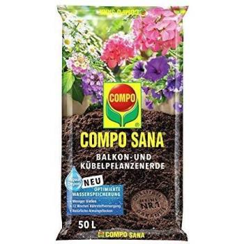 Terreau pour Plantes de Balcon Compo Sana 50 l