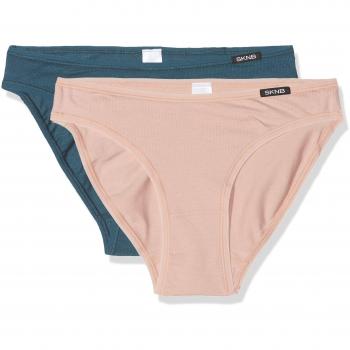 Braguita brasileña Skiny Advantage Cotton Rio Slip pack de 2