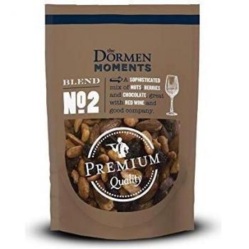 Dormen Moments Red Wine Nut Mix (Smoked Almonds, Caramelised Peanuts, Cranberries & Chocolate Chips) 24 x 50g