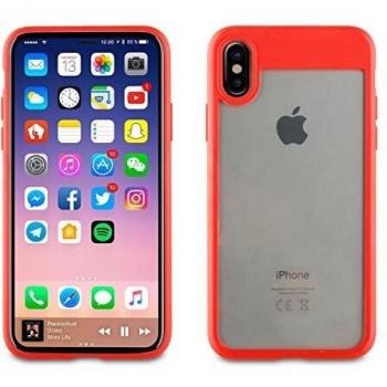 Casquette Muvit Bump Crystal Rouge – iPhone X