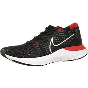 Nike Men’s Renew Run Track Shoe, Black/Red – UK 7.5