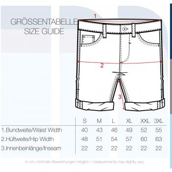 BLEND 20701976ME Jeans Shorts, Größe:L;Farbe:Denim Clear Blue