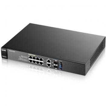 GS2210‑8HP Gigabit PoE+ Switch Noir