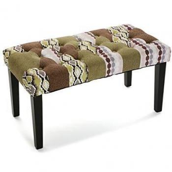 Versa Sgabello Letto Boise in Verde e Marrone – 19501348