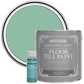 Wanderlust Green Mat Tile Paint – Rust‑Oleum, 2.5 L