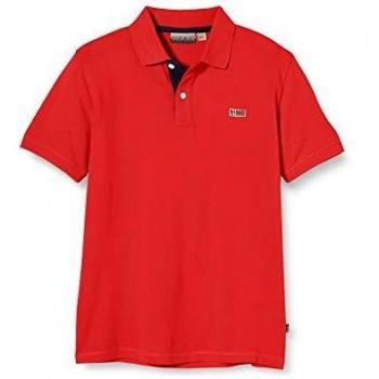 Polo Napapijri K TALY 3, Rouge (Bright Red R471), 122