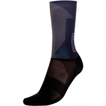 Calza Bioracer Epic, Colore Blu Scuro con Dettaglio Nero – M