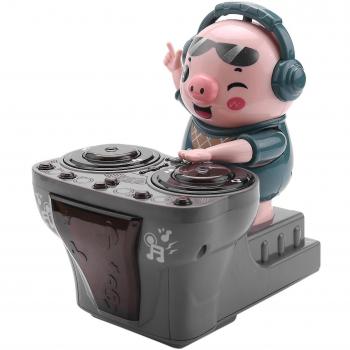 Regalo de Cerdito DJ con Luces