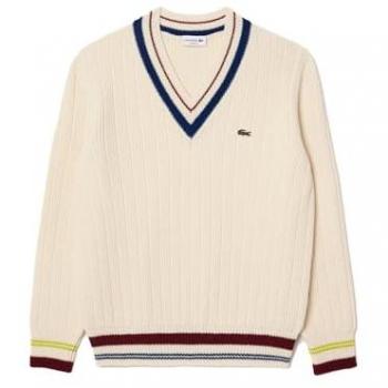 Pull en maille Lacoste pour homme