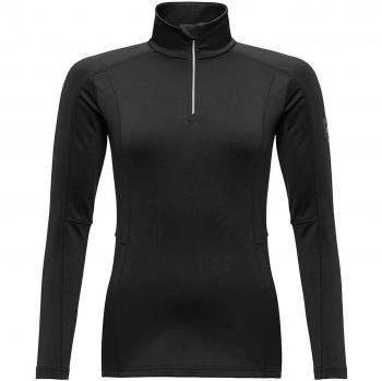 Rossignol Damen Baseline Shirt Langarm – Half Zip – Schwarz – M