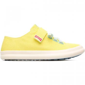 CAMPER Pursuit Sneaker – Yellow, Size 9.5, Cotton Fabric