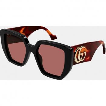 Gafas de sol Gucci GG0956S 009 de acetato negro y naranja