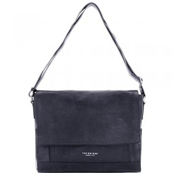 Männer-Umhängetasche „Bridge Artisan“ – 36 cm, Leder, Laptopfach