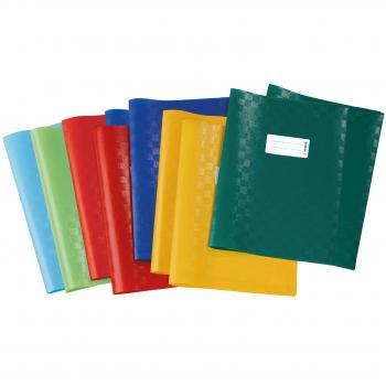 HERMA 19997 A4 Book Cover Jackets, 10 Pack, Assorted Colors
