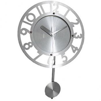 Balancier horloger métallique 38x25 cm