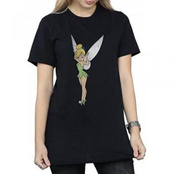 Blusa T-shirt Manica Lunga Tinkerbell XXL Bianche