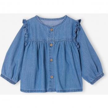 VERTBAUDET Chemise en jean pour nourrisson