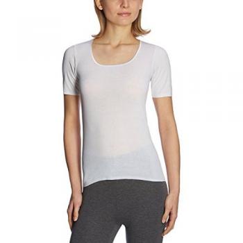 SCHIESSER Luxury Damen T-Shirt kurzarm Größe 48