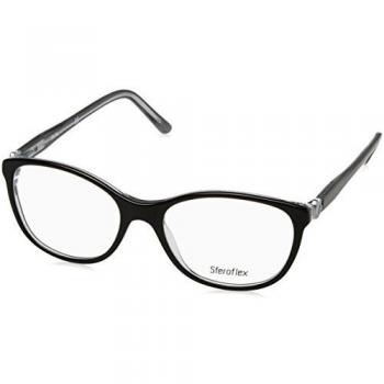 Sferoflex SF1548 C562 Lentes Recetados para Mujer Negras
