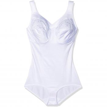 Susa Damen Shape Body Korselett, Weiß, 95E