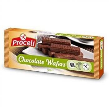 Proceli Galletas Wafers de Chocolate 100 Gramos