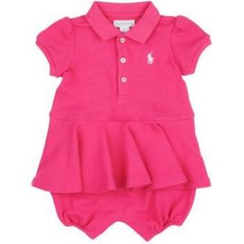 Polo Ralph Lauren Mädchen Kleid mit Peplum-Detail