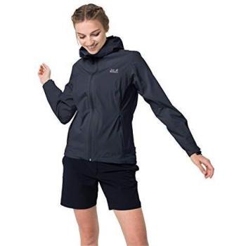 Veste Femme Jack Wolfskin Jwp Hardshell Nuit Bleue FR: XS