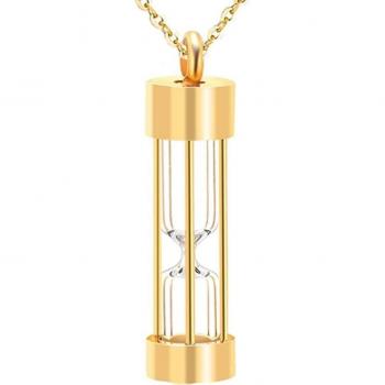Hourglass Urn Necklace for Ashes