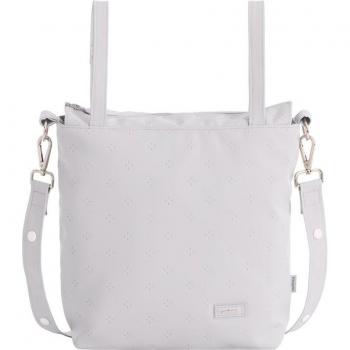Bolso de Pañales Gris Cambrass Twin 12x40x35 cm