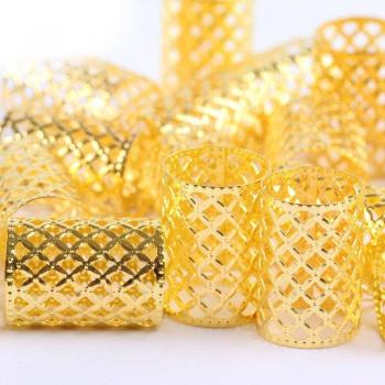 Bijoux pour tresses en métal