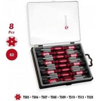 Juego profesional de destornilladores Torx 50 mm 8 pzs