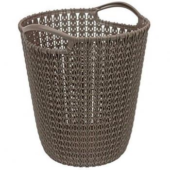 Papelera Curver Knit 7L, Tonos Bronceados