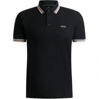Polo BOSS de Alta Calidad Paddy Negro