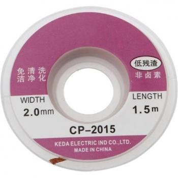 5ft Copper Wick Desoldering Braid 2.0mm