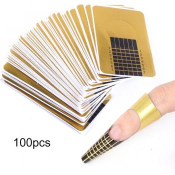 UV Gel Tip Nail Stencil Pack