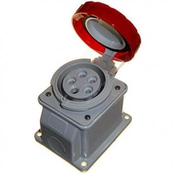 Socle de connecteur PR 10° ET SAI 3P+N+T 16A 400V 6H Gewiss GW62431