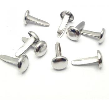 500pcs 8mm Metal Brads for Christmas Crafts