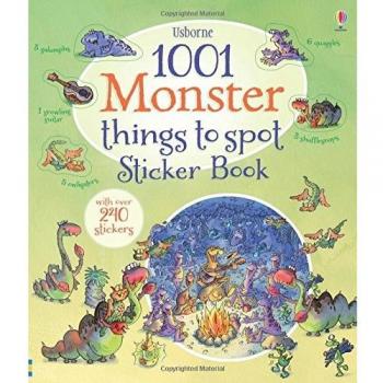 1001 Monster Things to Spot Sticker Book
