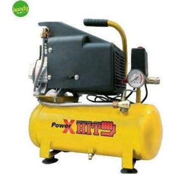 Compressore 6 Litri Silenzato PowerX – 8 bar, 230 V
