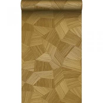 Peinture murale 3D Ocre Doré – Origin